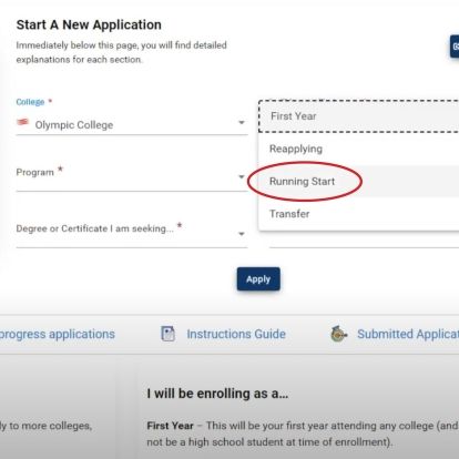 Select Student Type