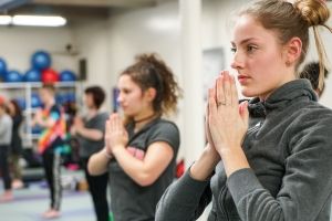 Yoga class