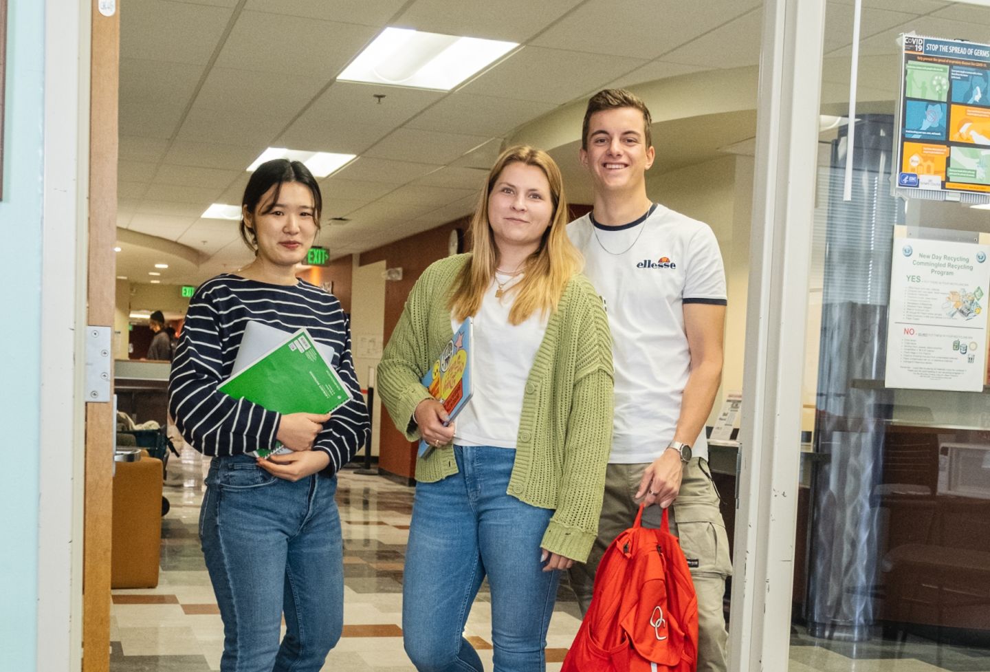 Students in Doorway